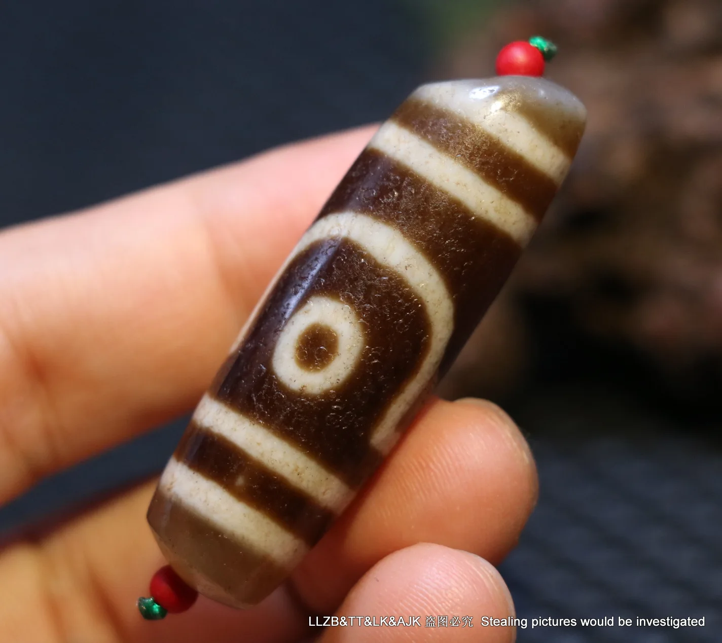 

Сила энергии Тибетский Старый Агат 2 глаза истинная любовь символизировать бусины дзи амулет AAA ZY Timestown UPD519A11