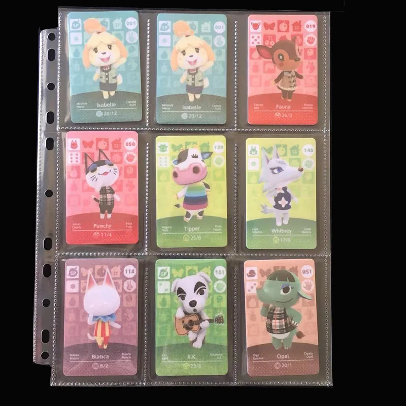 Trading Card Storage Album Pages Card Collector Wallets Sleeves 9 Pocket Styple
