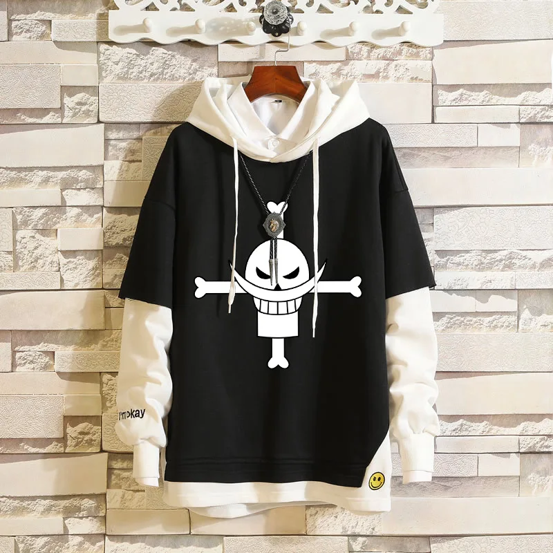 One Piece Luffy Cosplay Hoodies Roronoa Zoro Sweatshirt Patch Hooded Sweater Chopper Adult Unisex Spring and Autumn Costume0 (3)