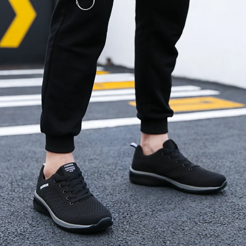 Winter Plus Velvet Casual Shoes for Man Sneakers Fashion Mesh Breathable Light Running Shoes Zapatos De Hombre NEW SIZE 46
