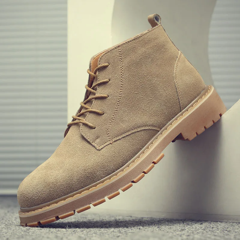 

Simple Men's Fashion Simple New Style Workwear Students Leather Shoes Versatile England Big Head Leather Shoes Model 9800-b