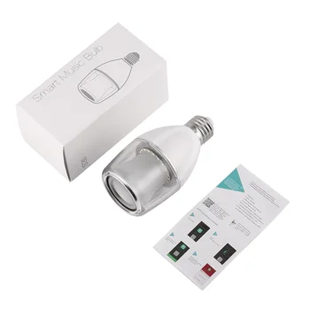 

Portable Smart Music Bulb APP Control Automatically On/Off Music Playing Colorful Light Twinkle 70HZ-18KHZ S30