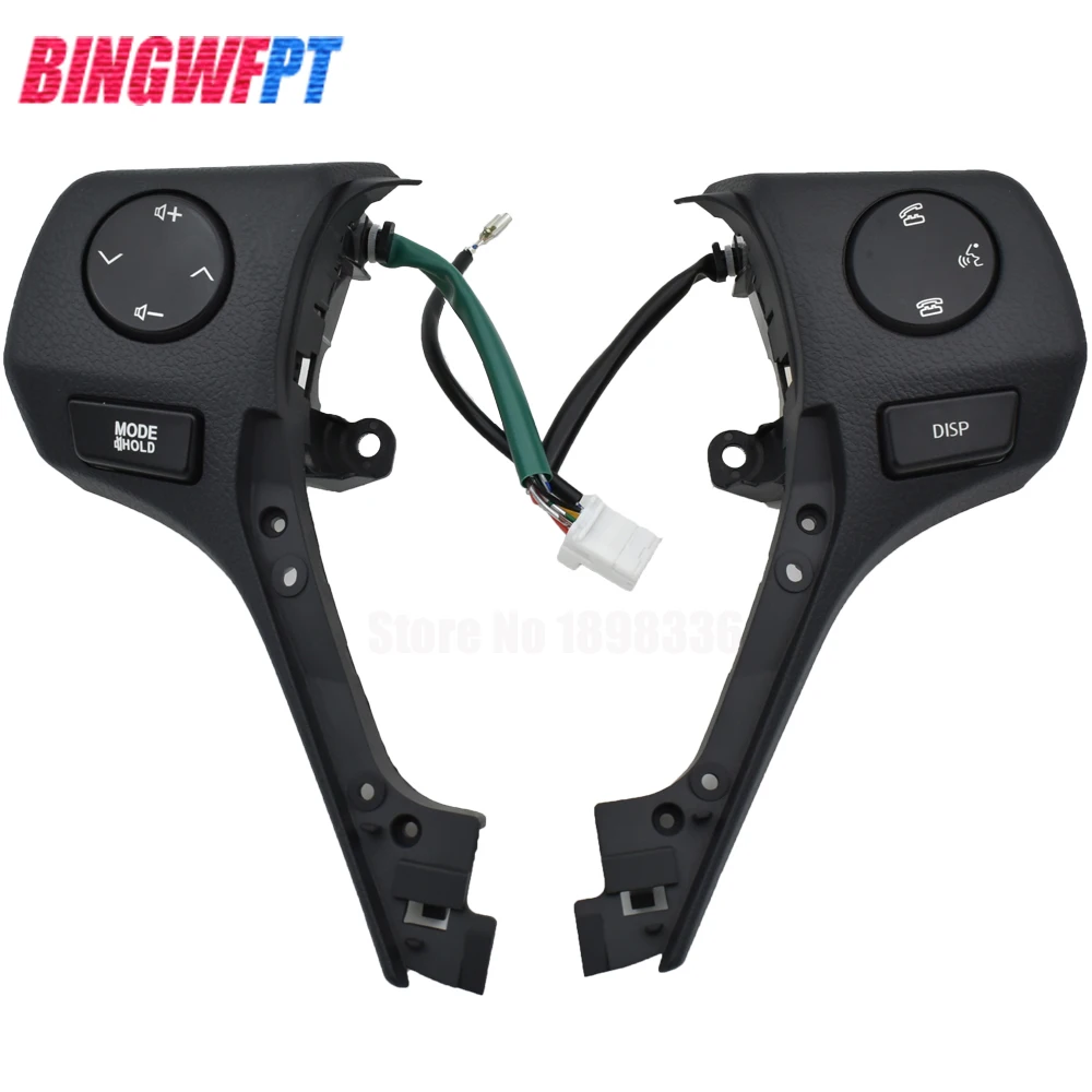 Кнопки управления звуком на рулевое колесо с Bluetooth для TOYOTA Corolla RAV4 84250 02560 2014