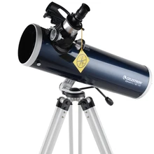 Профессиональный рефлектор Celestron Omni XLT AZ 130 мм Newtonian астрономический телескоп Зрительные прицелы со штативом вид Луна Звезда
