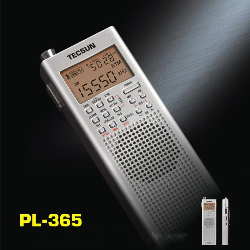 Tecsun PL-365 Мини Портативный DSP ETM ATS fm-стерео MW SW World Band стерео Hi-Fi радио I3-002