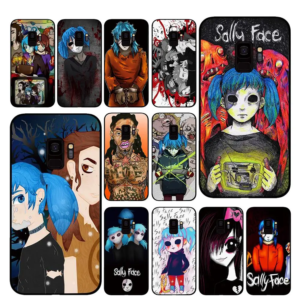 

Sally Face Phone Case for Samsung Galaxy A6 A8 Plus A7 A9 2018 A5 2017 18 J530 J7 J8