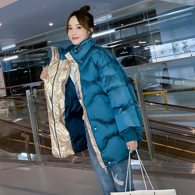 

2019 New Down Jacket Women Long White Duck Down Outwear Loose Casual Coat Ultra Light Female Parka Down Jackets Oversize M378