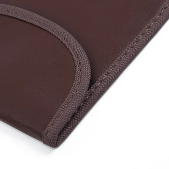 

Replace Car Key Bag Anti-theft RFID Signal Blocking Keyless Entry Pouch Case Brown Accessory Replacement Professional