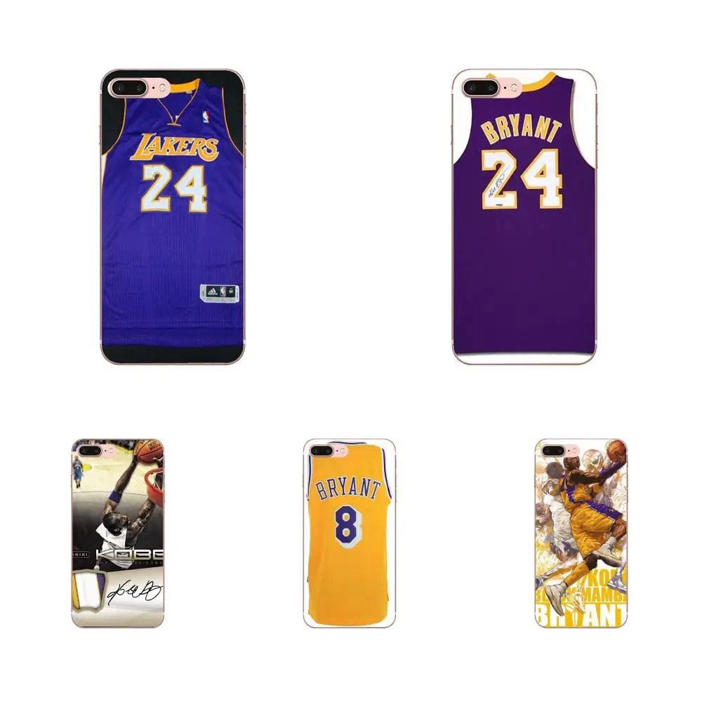 

For Xiaomi Mi3 Mi4 Mi4C Mi4i Mi5 Mi 5S 5X 6 6X 8 SE Pro Lite A1 Max Mix 2 Note 3 4 Soft 2017 New Arrival Lakers Bryant Jersey