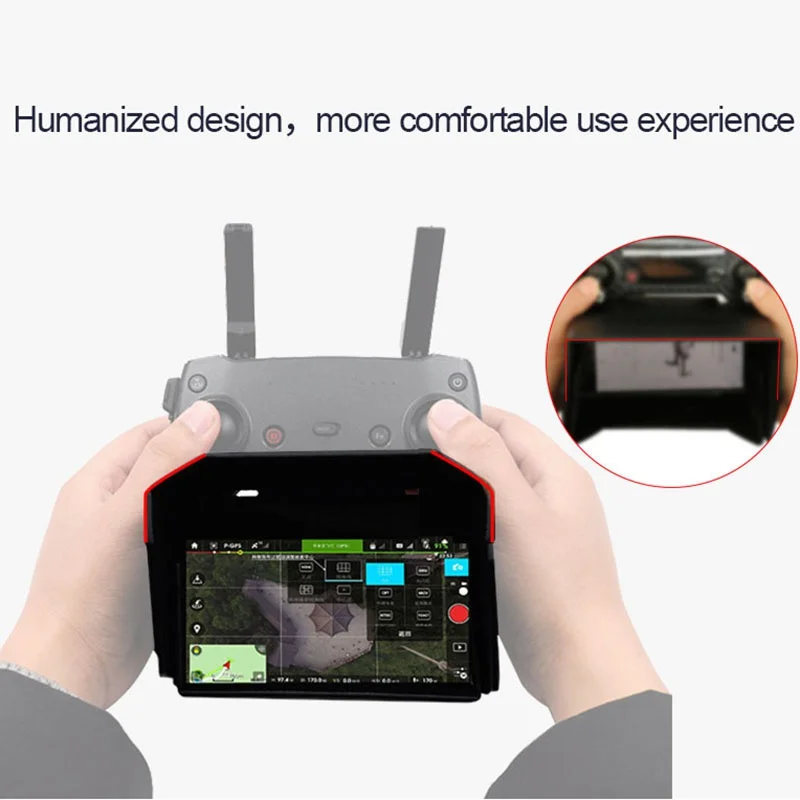 

Drone Camera Pneumatic Quadrotor Accessories Remote Control Monitor Hood Sun Visor Shading Screen Sunshade
