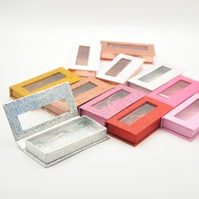 10/20/50/Упаковка упаковочная коробка для ресниц упаковочные коробки Пользовательский логотип искусственная норка ресницы квадратный пустой чехол оптом поставщиков