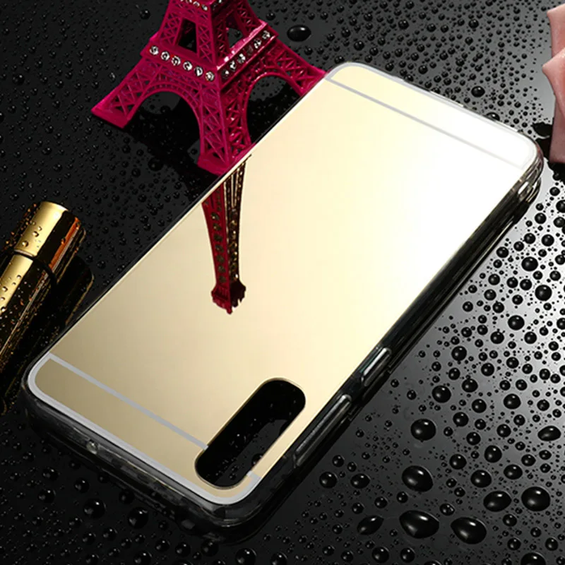 

Mirror Case For Samsung Galaxy A40 A50 A30 A70 Cases Airbag Soft TPU Phone Cover For Samsung A5 2018 A530 M10 M20 Cover