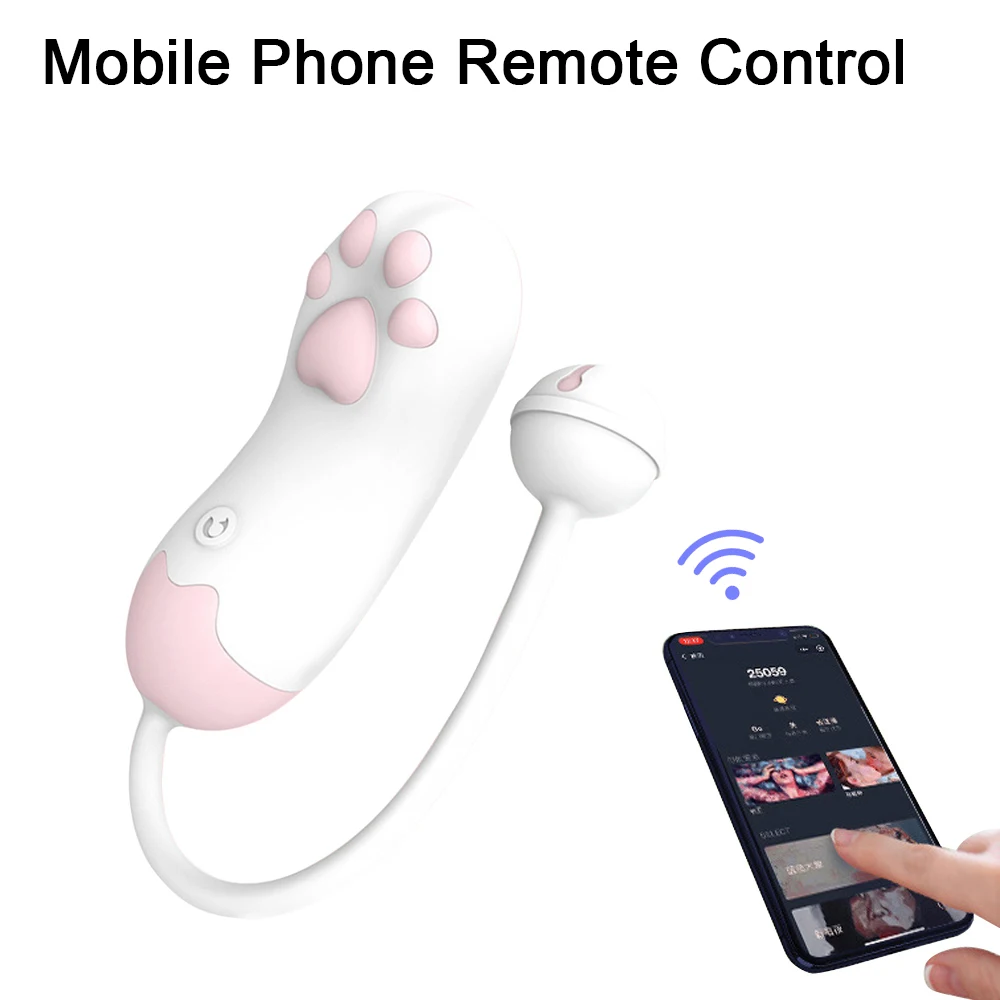 Cat-claw Vibrators Egg G-spot Massage Oral Licking Clitoris Stimulator Sex Toys Waterproof For Women Masturbation Jumping Egg (5)