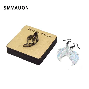 

Die Cut Steel Punch Heteromorphic leaves Earrings Cutting Mold Wood Dies For Leather Blade Rule Cutter For DIY Leather Crafts