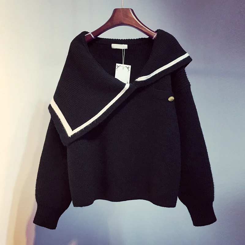 [EWQ] 2020 Spring Autumn New Patchwork Wild Loose