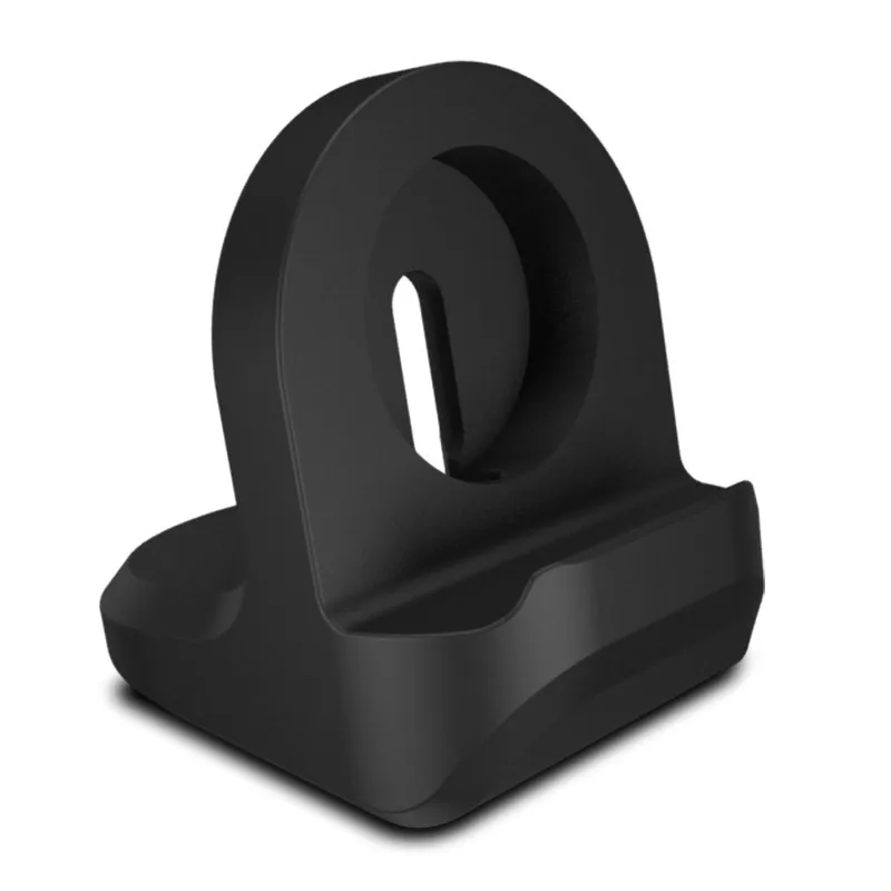 Portable Silicone Charger Stand for Apple Watch Serie  5 4 3 2 1  Applewatch Iwatch Station Dock Charging Desktop Holder charging stand for phone Holders & Stands