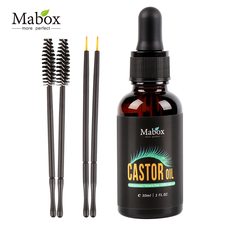 Белый Conditioning Essential Oil New Eyelashes Eyebrow Hair Growth Thick Nourishing Liquid - Цвет: Белый