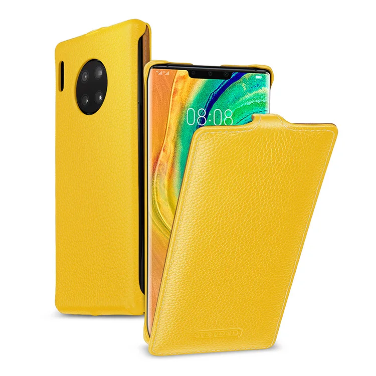 Модный Роскошный чехол из натуральной коровьей кожи для huawei mate 30, бизнес флип-чехол для телефона, чехол для huawei mate 30pro 30 Pro Coque