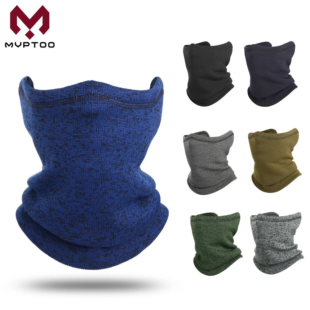 Зимняя флисовая маска для лица мото теплый трубчатый шарф тактический холодной