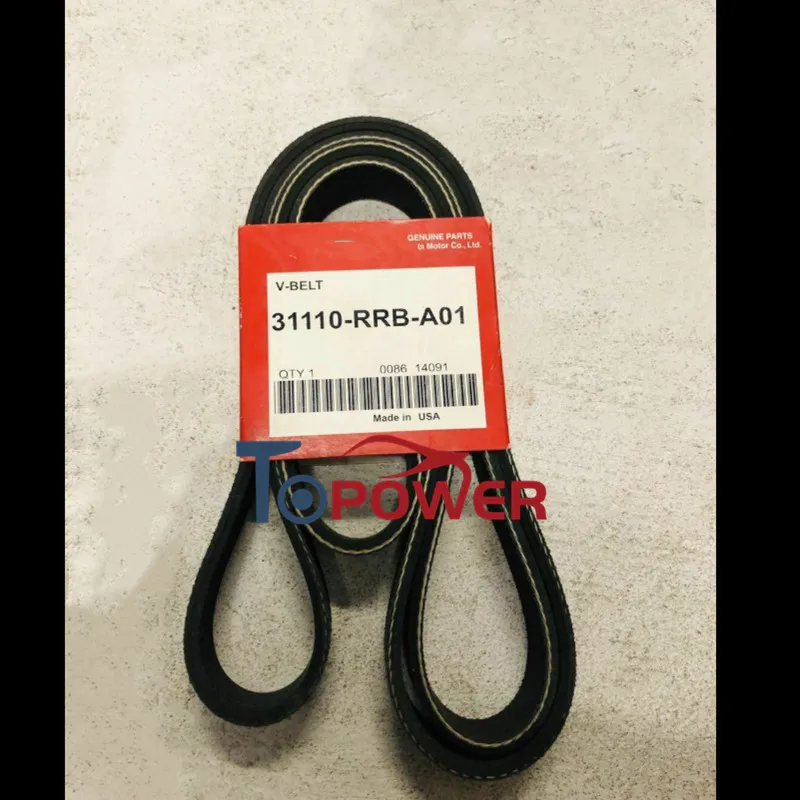 31110 RRB A01 OEM Serpentine Belt for 2006 2011 Hondaa Civic Si 2.0L l4