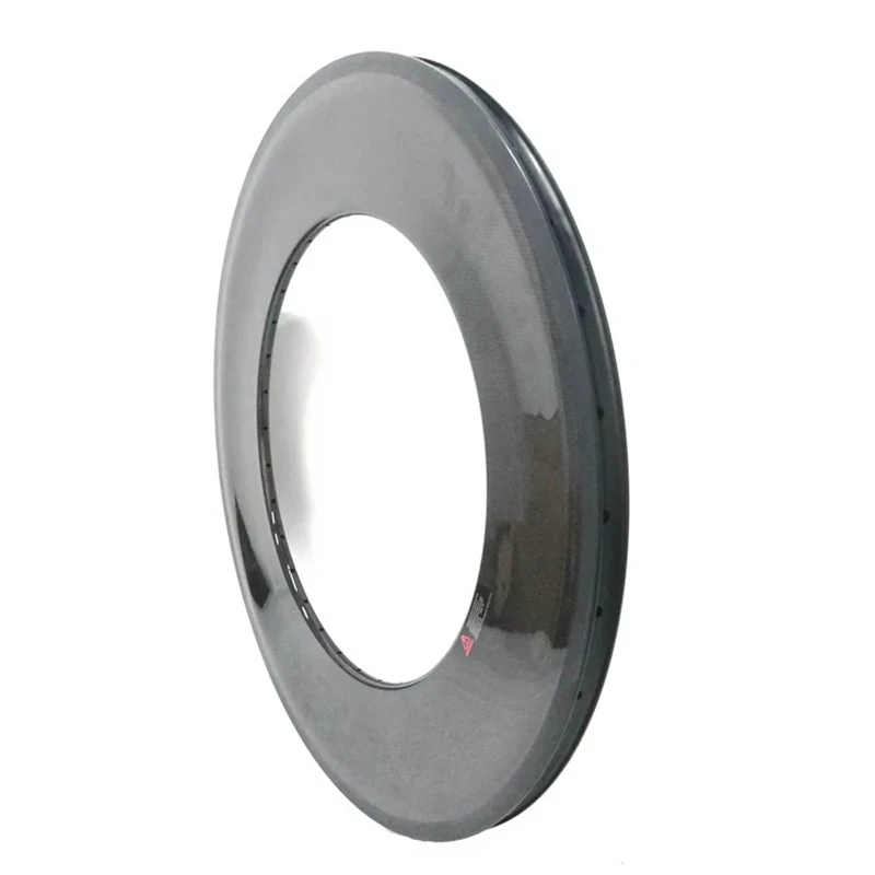 Perfect One piece 120mm depth carbon rims road bike track bike TT bike fat wheels strong man and women bicycle wheel clincher 2