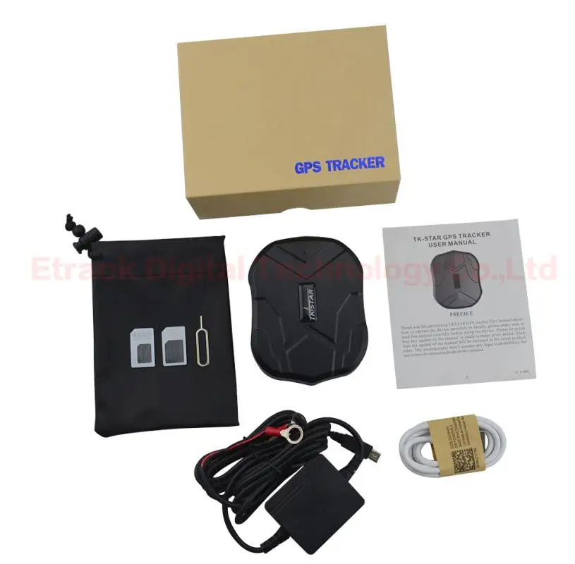 3g gps трекер TK905 WCDMA HSDPA/UMTS/EDGE/GPRS/GSM Автомобильный gps трекер TK905-3g мини gps локатор водонепроницаемый с сильным магнитом - Цвет: box with charger