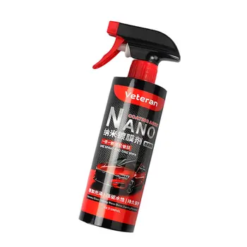 

1 bottle Automotive nano spray coating hand spray wax crystal agent Crystal clear: Strong water displacement clear