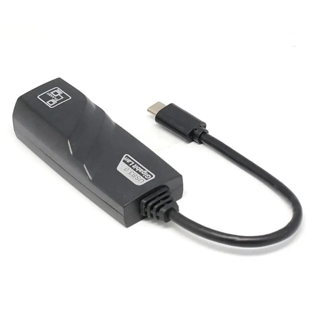 Adaptador de Rede Cabo de Internet para Apple Tipo-c para Rj45 Ethernet Notebook Macbook ar Usb c 3.0 Lan 2 3.0 tipo-c para rj45 lan cabo de