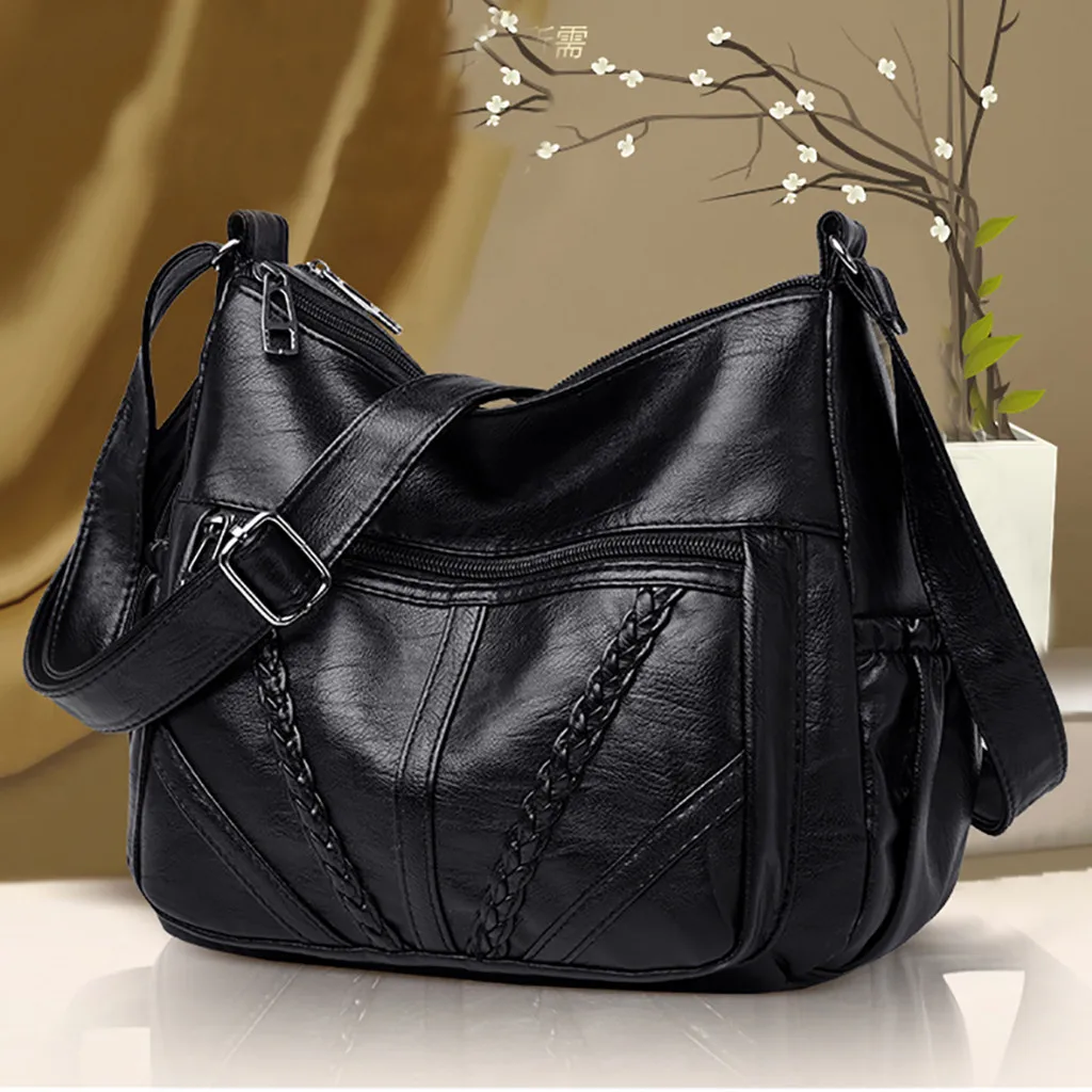 

Women Handbag Casual Handbags Female Designer Bag Pu Leather Messenger bag Shoulder Small square package Dropshipping Hot Sale 8