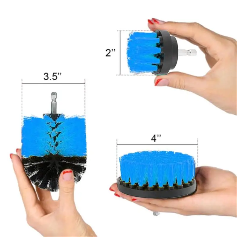 Электрическая насадка в виде Щетки Набор плитка Ванна решетка щетка для мытья посуды сверлильные щетки