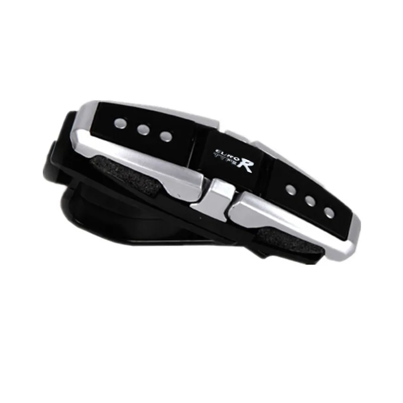 

Eurotyper Car Mounted Glasses 360-Degree Rotatable Dual Card Eyeglasses Fixing Device Wallet Document Bag TR-565