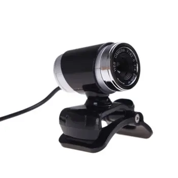 

HD Webcam 12.0M Pixels CMOS USB Web Camera Digital Video Camera with Microphone 360 Degree Rotation Clip-on PC Laptop