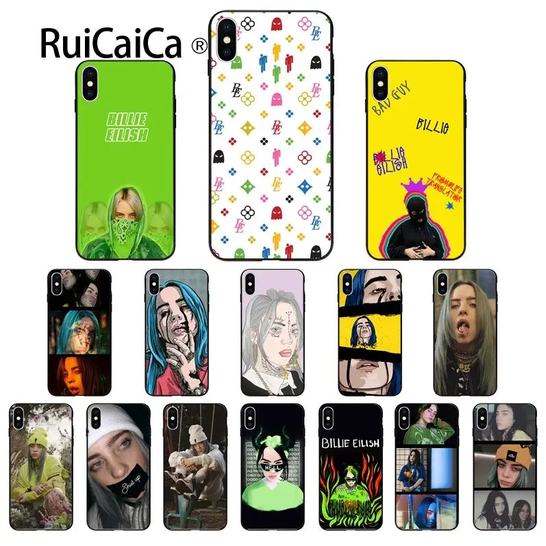 Ruicaica мультфильм милый Билли эйлиш DIY Окрашенные красивые аксессуары для