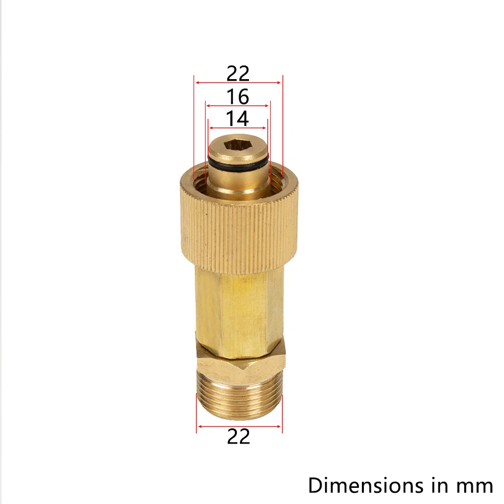 Шайба под давлением латунный соединитель установки HD EasyForce адаптер подключения