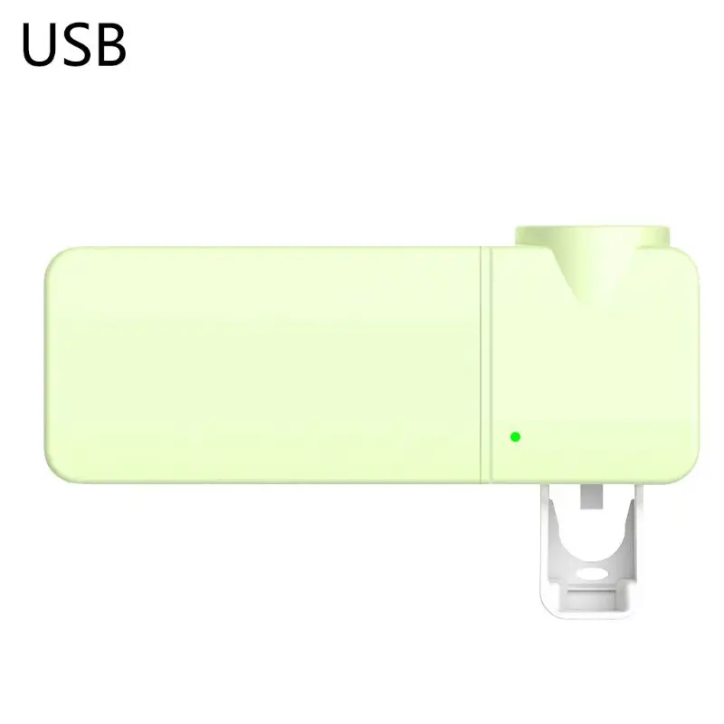 USB зарядка УФ-светильник держатель для дезинфицирующего средства зубной щетки автоматический диспенсер для зубной пасты - Цвет: Y1
