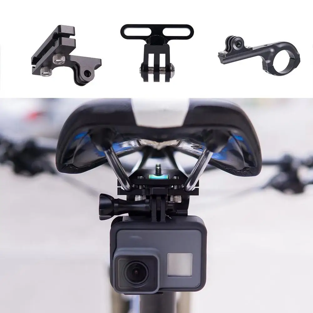 ZTTO велосипедный руль вращающийся Gopro Крепление стойки высокопрочная велосипедная камера держатель переходник-салазки для MTB шоссейного велосипеда