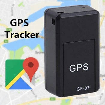 

Magnetic GPS Locator Tracker Car Real Time Plastic Black GF-07 Tracking Voice Control Recording Mini GPS Tracker With TF Card