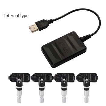 

Car Tire Pressure Monitor for TPMS Android Navigation Tire Pressure Monitoring System Wireless Transmission TPMS Sensor Tool