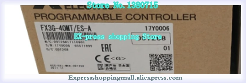 New FX3G-60MR/ES-A FX3G-60MT/ES-A FX3G-40MR/ES-A