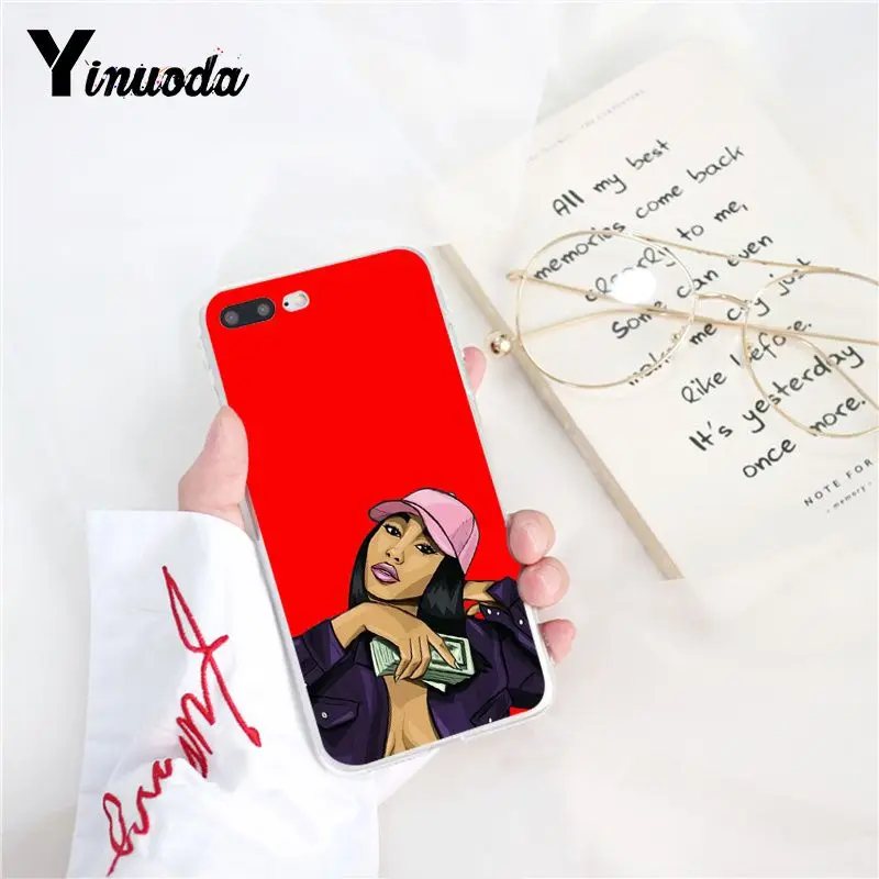 Funny Black Head Girl Make Money Not Friends Women Candy Red