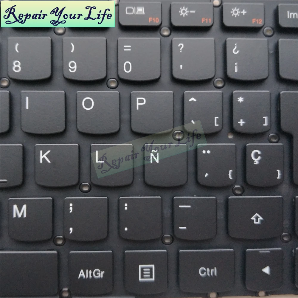 Клавиатура для ноутбука SP испанская для lenovo YOGA 213 500s-13isk 700-14ISK SN20G91315 PK131BL3B12 черная подсветка