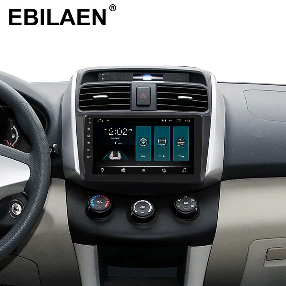 Perfect EBILAEN Android 9.0 Car Radio Multimedia Player For lifan X60 2012-2016  2Din Car  Autoradio Tape Recorder DVD Navigation GPS 1