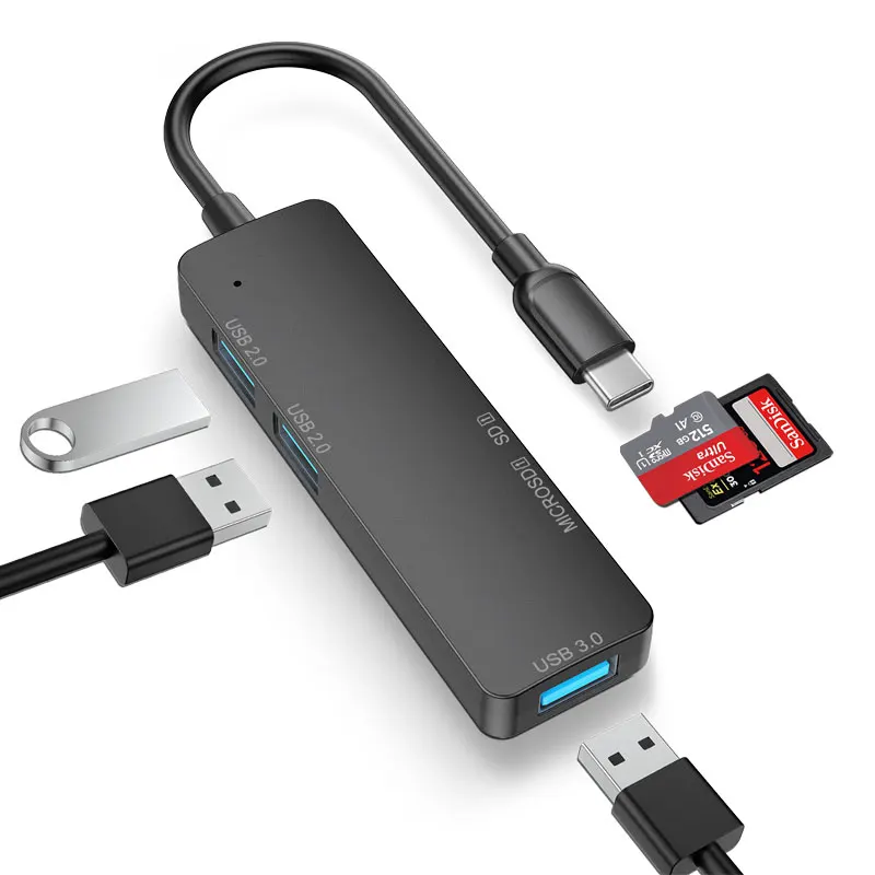 Mosible OTG USB C to TF SD Card Reader Type-C Memory Readers Hub Adapter for Samsung Xiaomi iPad Pro Macbook Pro/Air USB-C | Компьютеры и