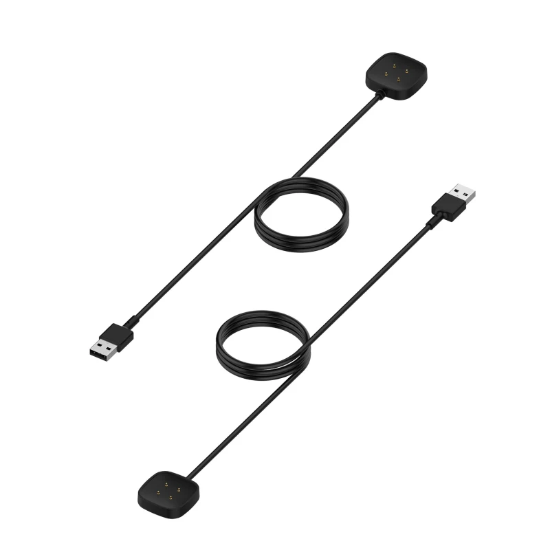 Charging Dock for fitbit Versa 3 Smart Watch Charger Cable USB Charging Data Cradle for Fitbit sense Charger Stand