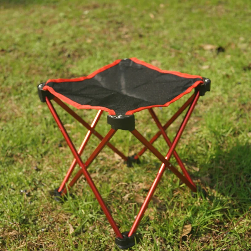 Открытый складной рыболовный стул ультра легкий портативный складной Кемпинг Пикник рыболовный стул с сумкой серый+ черный
