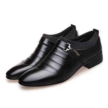 

Big Size Men Dress Shoes High Quality Mens Formal Shoes Men Leather Business Oxford Shoes Fashion Brand Wedding Pointy AD-8