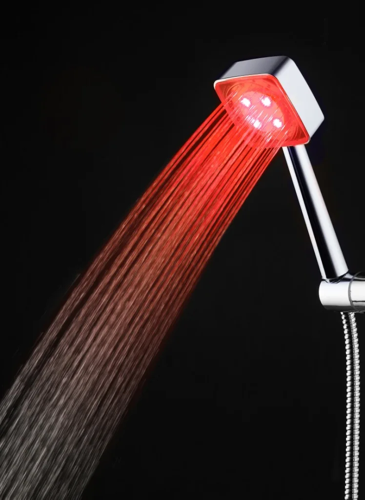 

LED Sprinkler Temperature Control Color Changing Shining Shower LED Sprinkler Shining ABS Shower