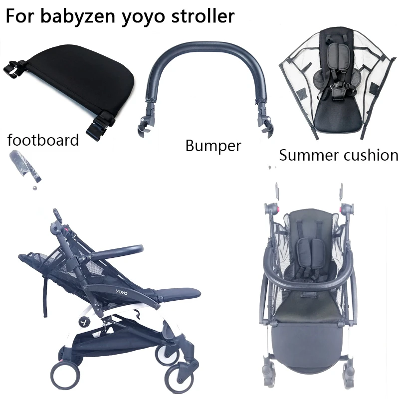 stroller with footboard