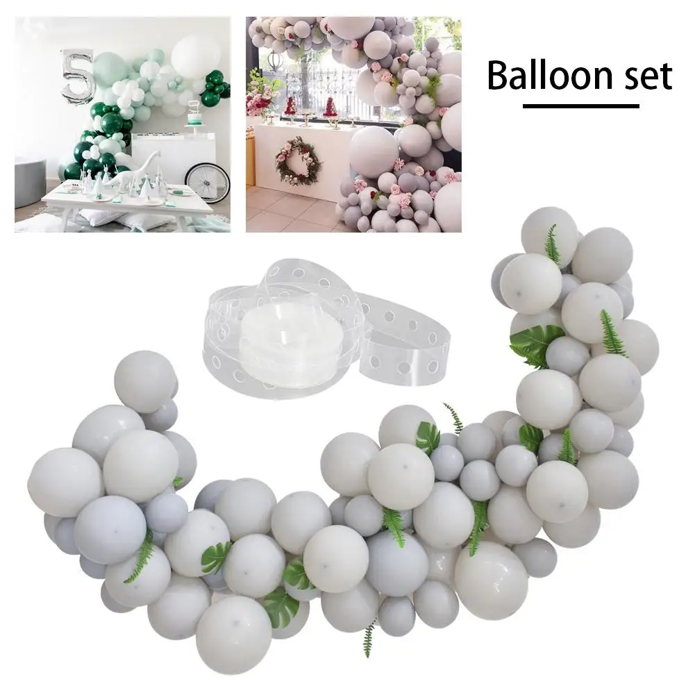 Gray High Cold Balloon Chain Wall Hanging Decoration Birthday Wedding Party Home Room Balloon Decoration Balloon Set