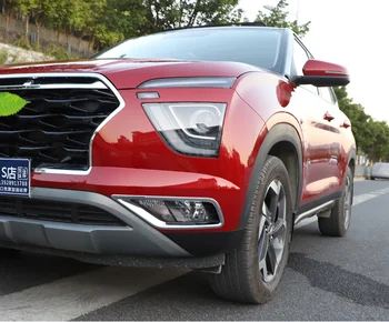 

ABS chrome front and rear fog light cover trim car lights decoration for Hyundai IX25 2020